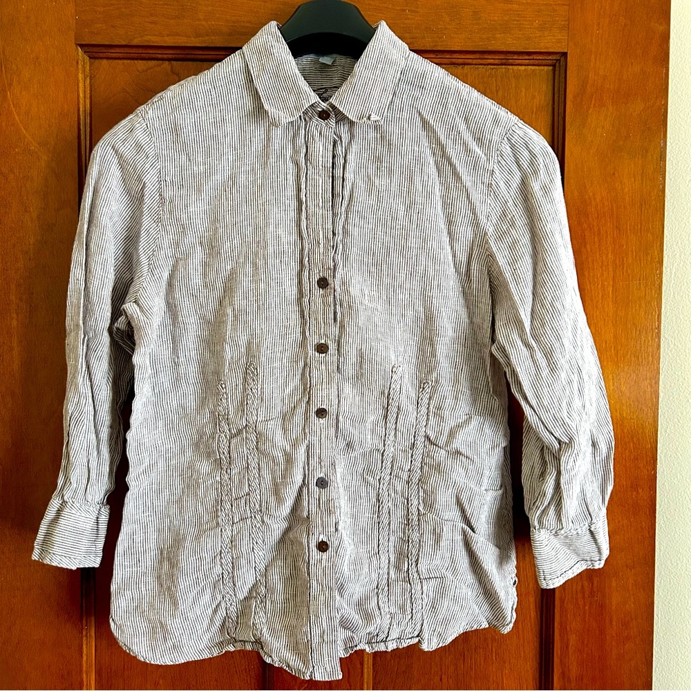 Foxcroft Striped Shirt